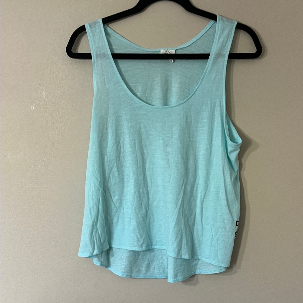 Victoria's Secret Aqua Tank Top